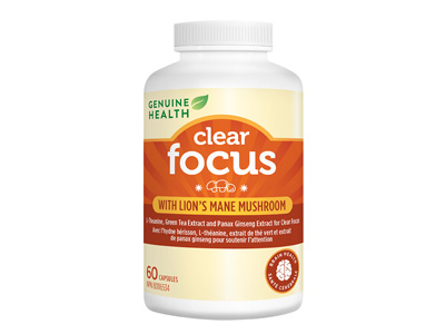 Genuine Health launches new focus supplement with Lion's Mane Mushroom 