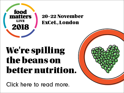 Get ahead of the nutrition trends and innovations of the future at Food Matters Live 2018
