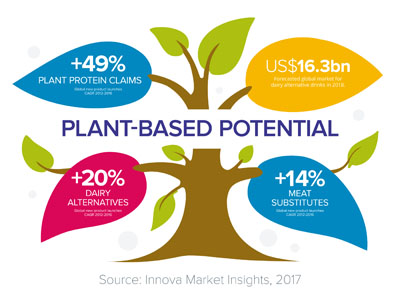 Global plant milk market to top $16 billion in 2018