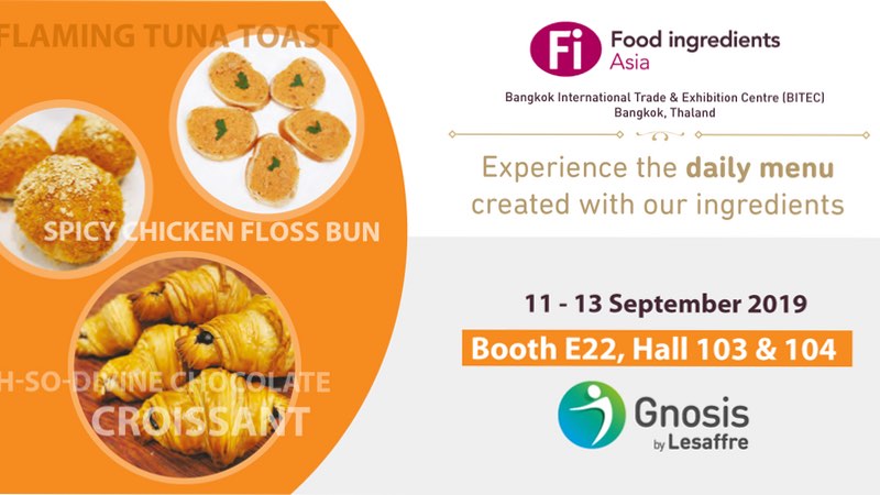 Gnosis by Lesaffre enriches daily recipes at Fi Asia