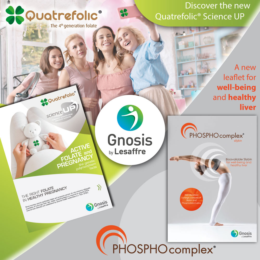 Gnosis by Lesaffre issues new marketing tools for Quatrefolic and Phosphocomplex ingredients