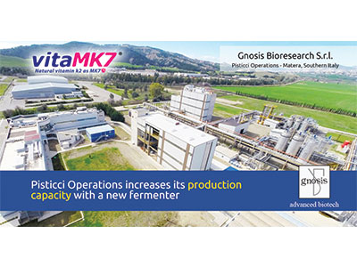 Gnosis increases its production capacity with a new fermenter