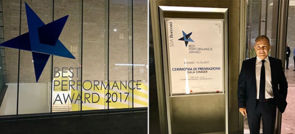 Gnosis selected among 70 eligible companies to win the Best Performance Awards 2017