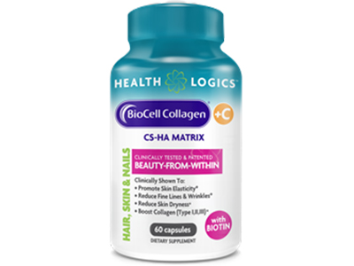 Health Logics launches hair, skin and nail formula with BioCell Collagen + C with Biotin