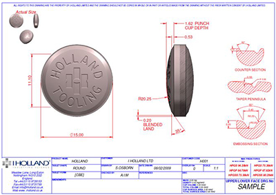 Figure 3: An example tablet drawing