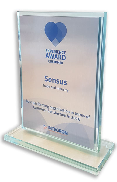 Integron awards recognise Sensus’s commitment to customer service
