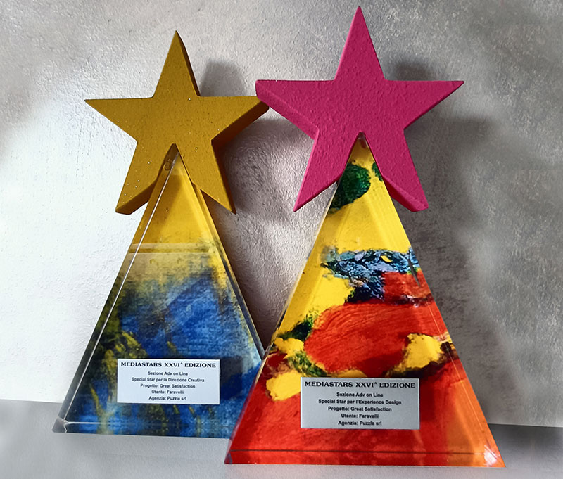 Italian Mediastars awards: Faravelli wins 2 Special Stars