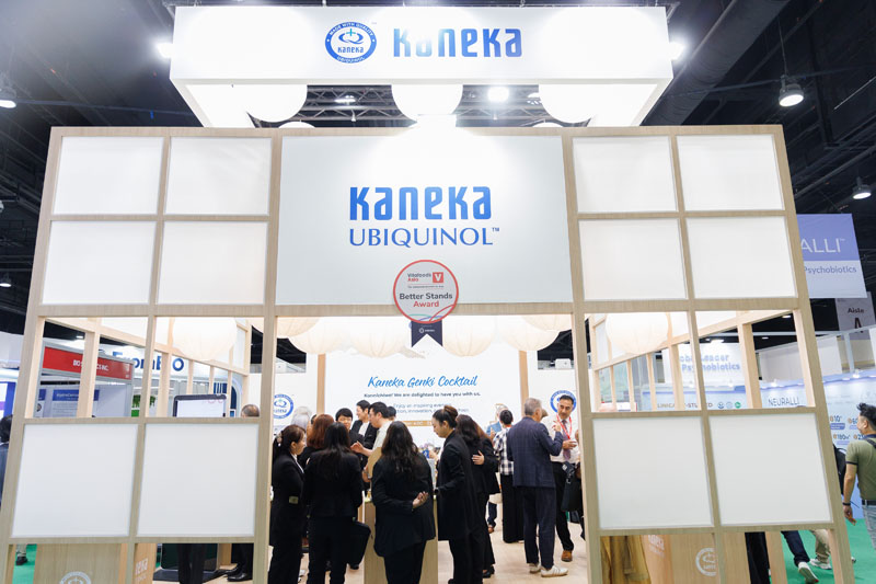 Kaneka Ubiquinol celebrates success at Vitafoods Asia