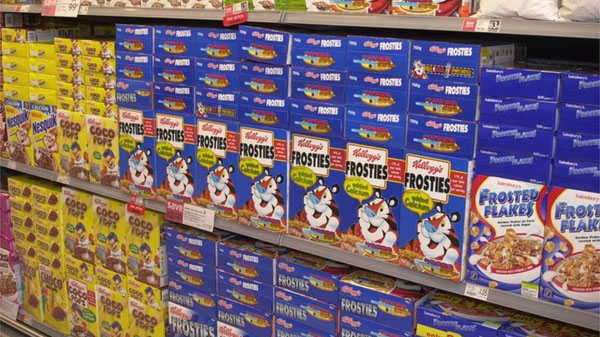 Kellogg's to cut sugar in kids' cereals by up to 40%