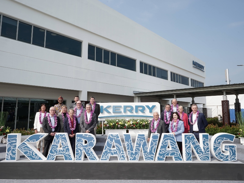Kerry opens taste facility in Karawang, Indonesia