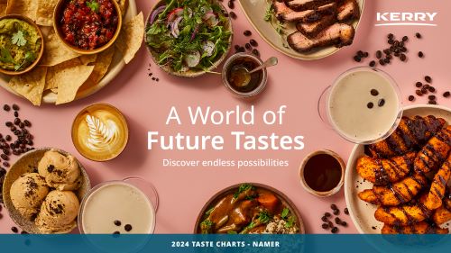 Kerry releases 2024 global taste charts: a world of future tastes