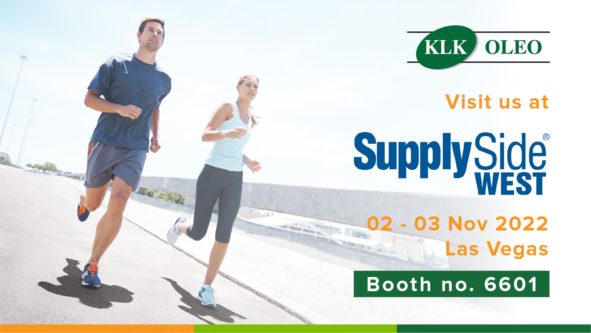 KLK OLEO set for a SupplySide West appearance