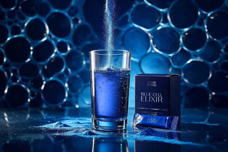 Laboratoire PYC launches Blue Cell Elixir nutricosmetic with peptide complex