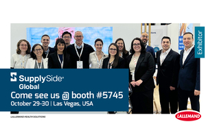Lallemand Health Solutions to showcase biotic innovations at SupplySide Global