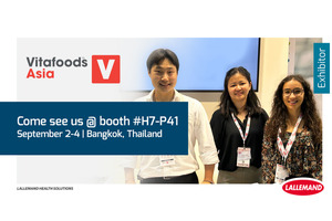 Lallemand Health Solutions to showcase gut-muscle axis, cognitive and women's health probiotics at Vitafoods Bangkok