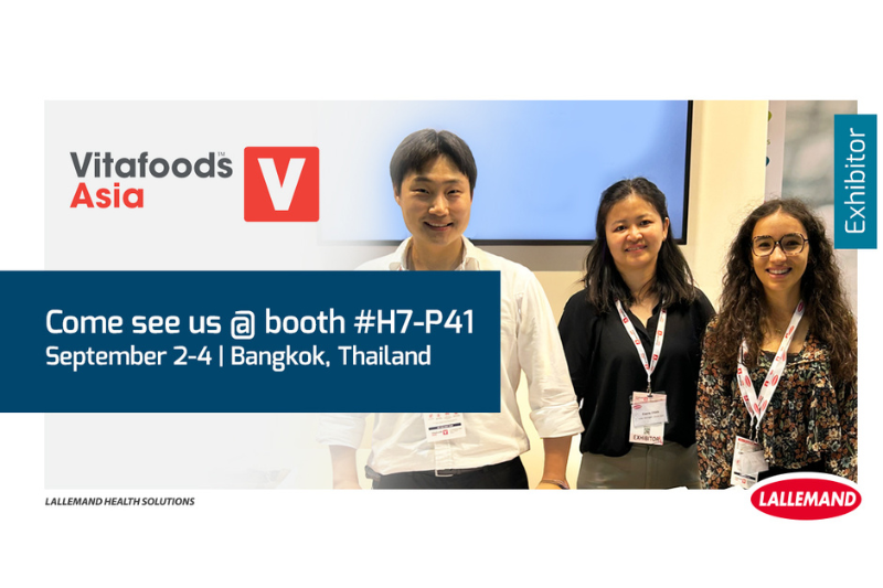 Lallemand Health Solutions to showcase gut-muscle axis, cognitive and women's health probiotics at Vitafoods Bangkok