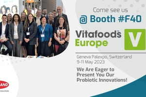 Lallemand presents probiotic innovations at Vitafoods Europe