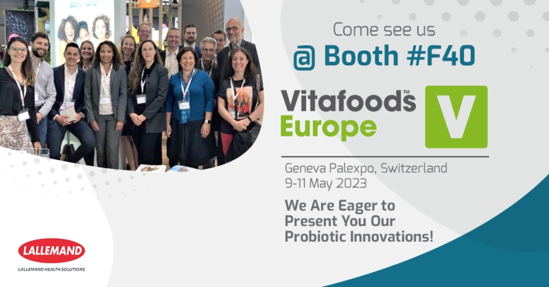 Lallemand presents probiotic innovations at Vitafoods Europe