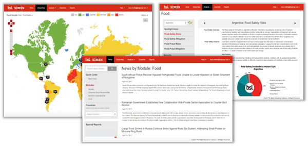 Leveraging supply chain intelligence to assess food supply chain risks