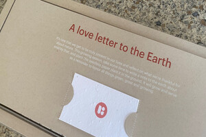 Lycored celebrates Earth Day with “living love letters”