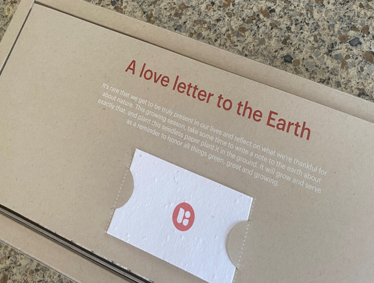 Lycored celebrates Earth Day with “living love letters”