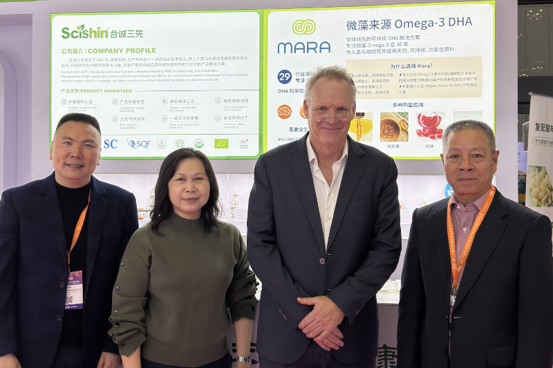 Mara Renewables appoints Honsea Sunshine as exclusive China distributor for fermentation-derived omega-3 DHA