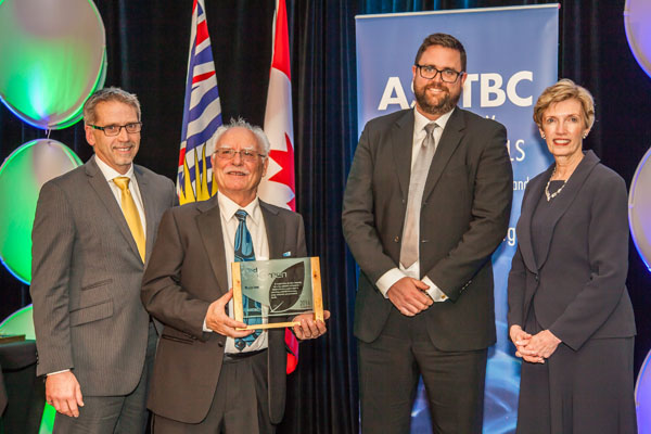 Mazza Innovation recognised at the 2016 ASTTBC technology awards and recognition celebration