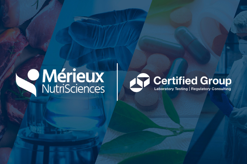 Mérieux NutriSciences to acquire TIC provider Certified Group