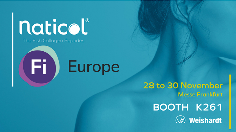 Naticol, premium quality fish collagen peptides for beauty and well-being, Booth K261