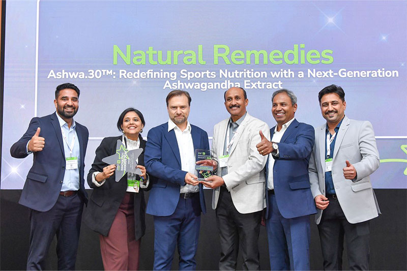 Natural Remedies’ Ashwa.30 clinches prestigious Innovation Award at Vitafoods Europe 2026