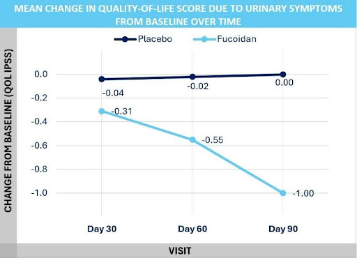 New clinical study: Fucoidan shown to relieve prostate symptoms
