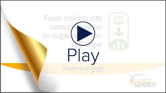 New survey reveals fresh insights into consumer views on sugar reduction in Europe