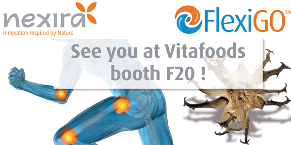 Nexira at Vitafoods 2017 - Booth F20