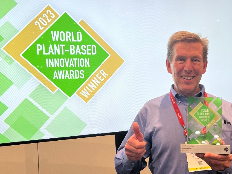 Nutrileads' prebiotic wins best product at Plant Based World Expo