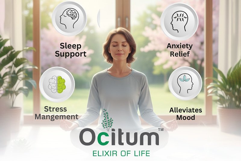 Ocitum™ delivers clinically supported stress relief and restorative sleep