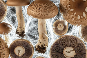 Of matters mycelium and mushroom supplement products