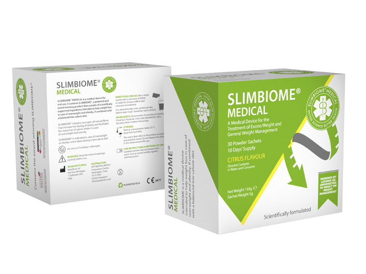 OptiBiotix SlimBiome Medical shortlisted for top industry award