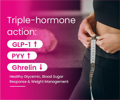 Phaseolean®: Carb control & satiety signalling to target body’s GLP-1, PYY & Ghrelin levels