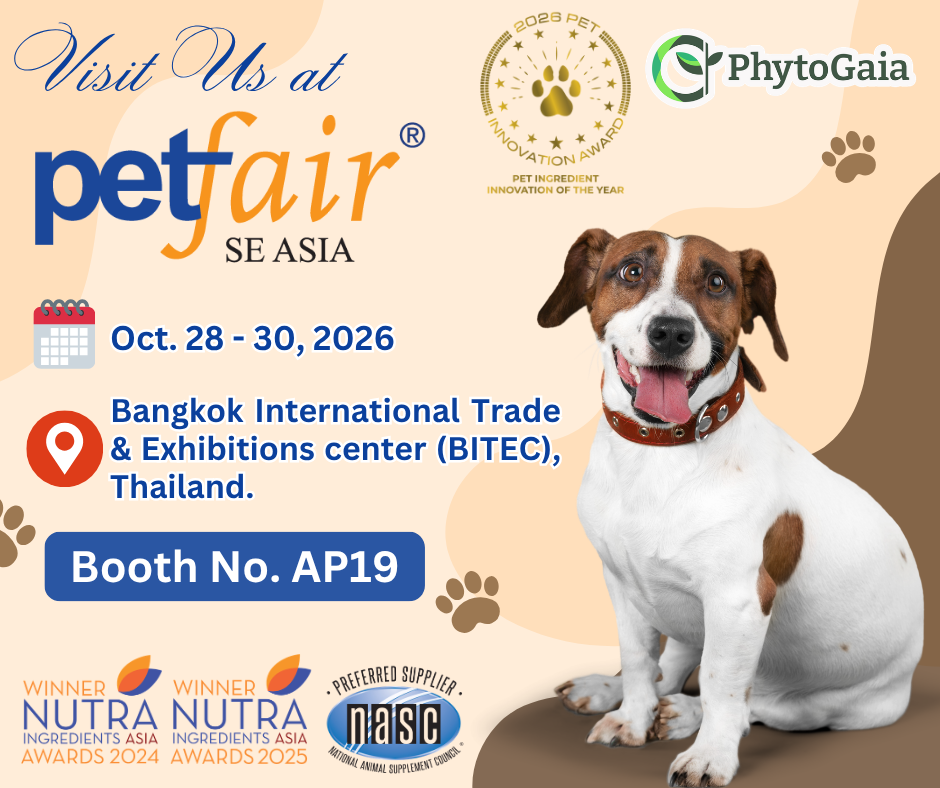 PhytoGaia to showcase PetGaia’s new research and pet wellness innovation at Pet Fair South East Asia 2026