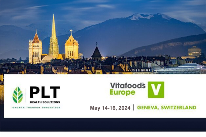 PLT to focus on new ingredients and new science at Vitafoods Europe 2024