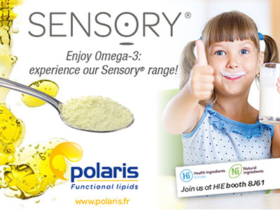 Polaris to launch new Omega-3 'sensory' concept at HiE 2018