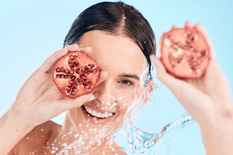 Pomegranate for skin health: exploring nature's potential