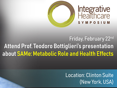 Prof Teodoro Bottiglieri to present SAMe lecture and book at IHS 