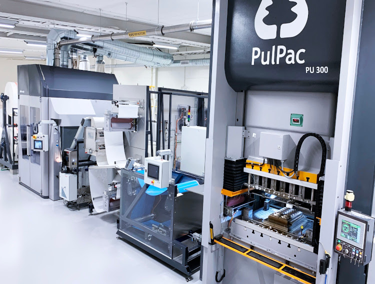 PulPac unveils standardised production line for dry molded fiber