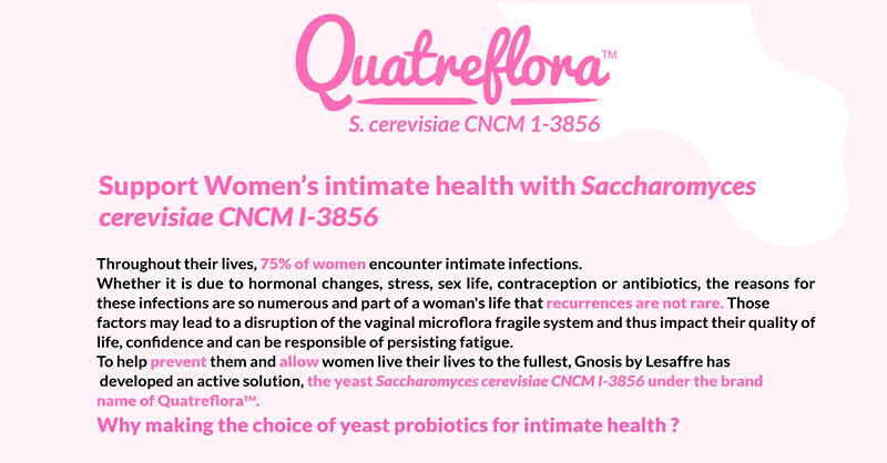 Quatreflora - the yeast solution for vaginal health