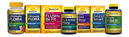 Renew Life digestive care supplements elevated with new branding and logo