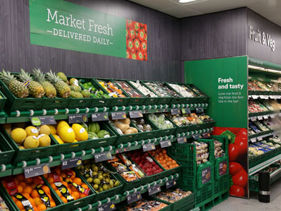 Retail product placement for improved health 
