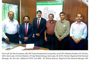 Sabinsa announces 10 year reforestation commitment to Pterocarpus marsupium cultivation