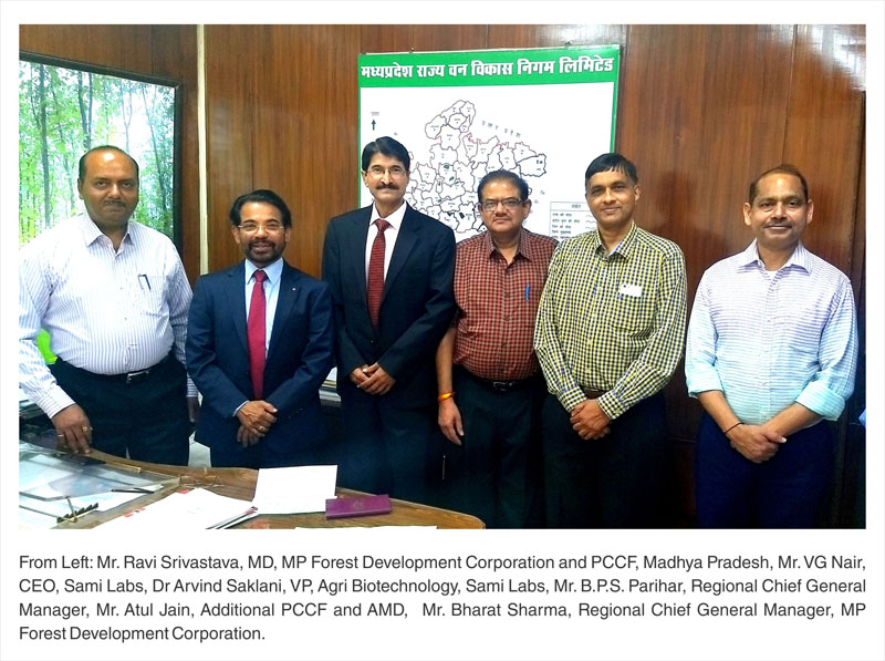 Sabinsa announces 10 year reforestation commitment to Pterocarpus marsupium cultivation