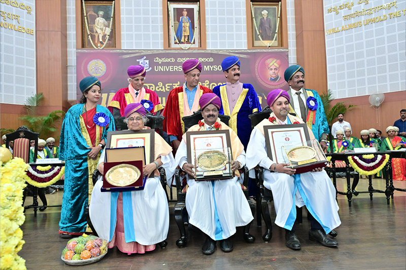 Sabinsa’s Global CEO Shaheen Majeed receives Honorary Doctorate from the University of Mysore